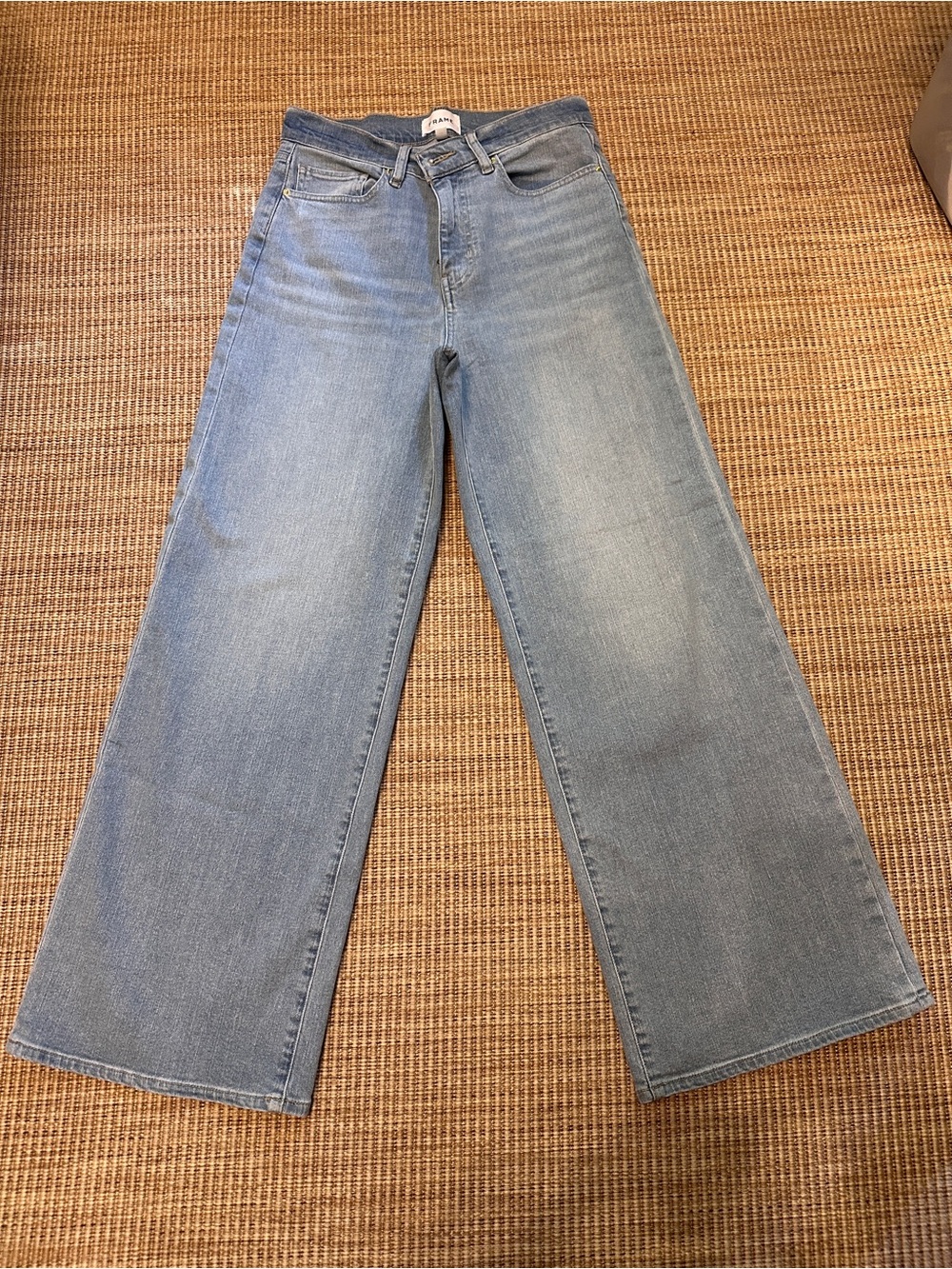 FRAME Le Slim Palazzo in Blue Springs Size 29
